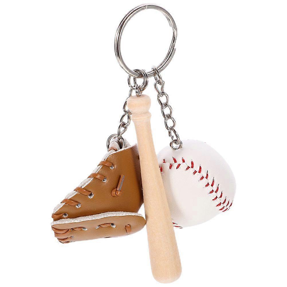 Hanging Keychain Delicate Key Chain Decorative Baseball Keychain Bag Accessory