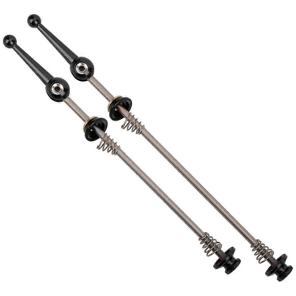 Quick Release Skewer Lever Mountain Bike Titanium Shaft Titanium Alloy Folding Wheel Setblack