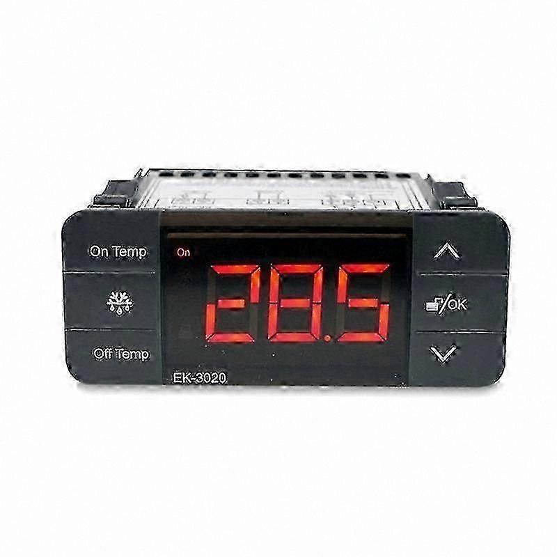 Digital Temperature Controller 220V Thermostat for Refrigeration and Defrost Systems with Sensor