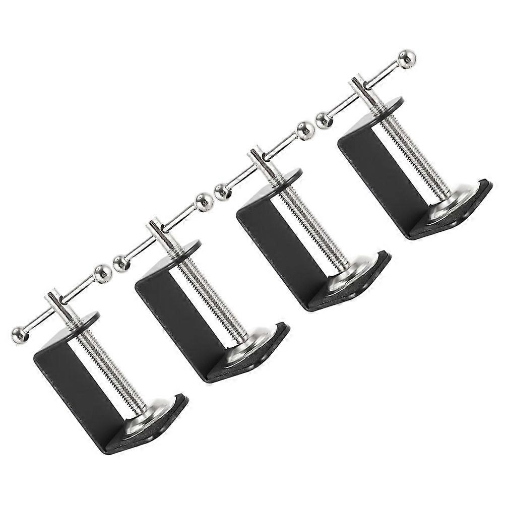 Universal Desk Mount Clamps for Table Mounting 8Pcs Durable and Adjustable