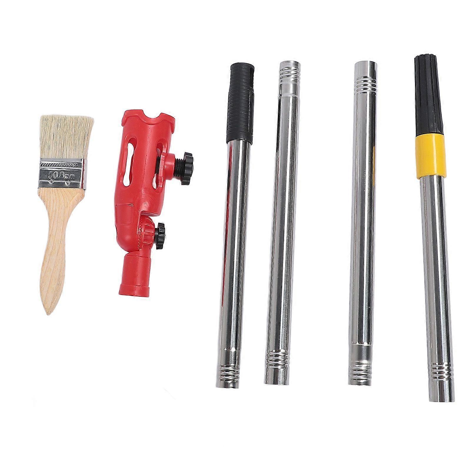 Multi Angle Paint Brush Extender 160 Rotation 2 Directions Multifunctional Paint Brush Extension Handle for Roller Scraper