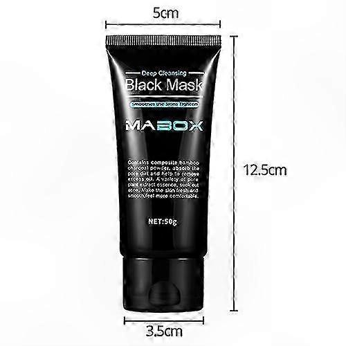 Deep Cleansing Bamboo Charcoal Face Mask for Blackhead Removal and Acne Treatment