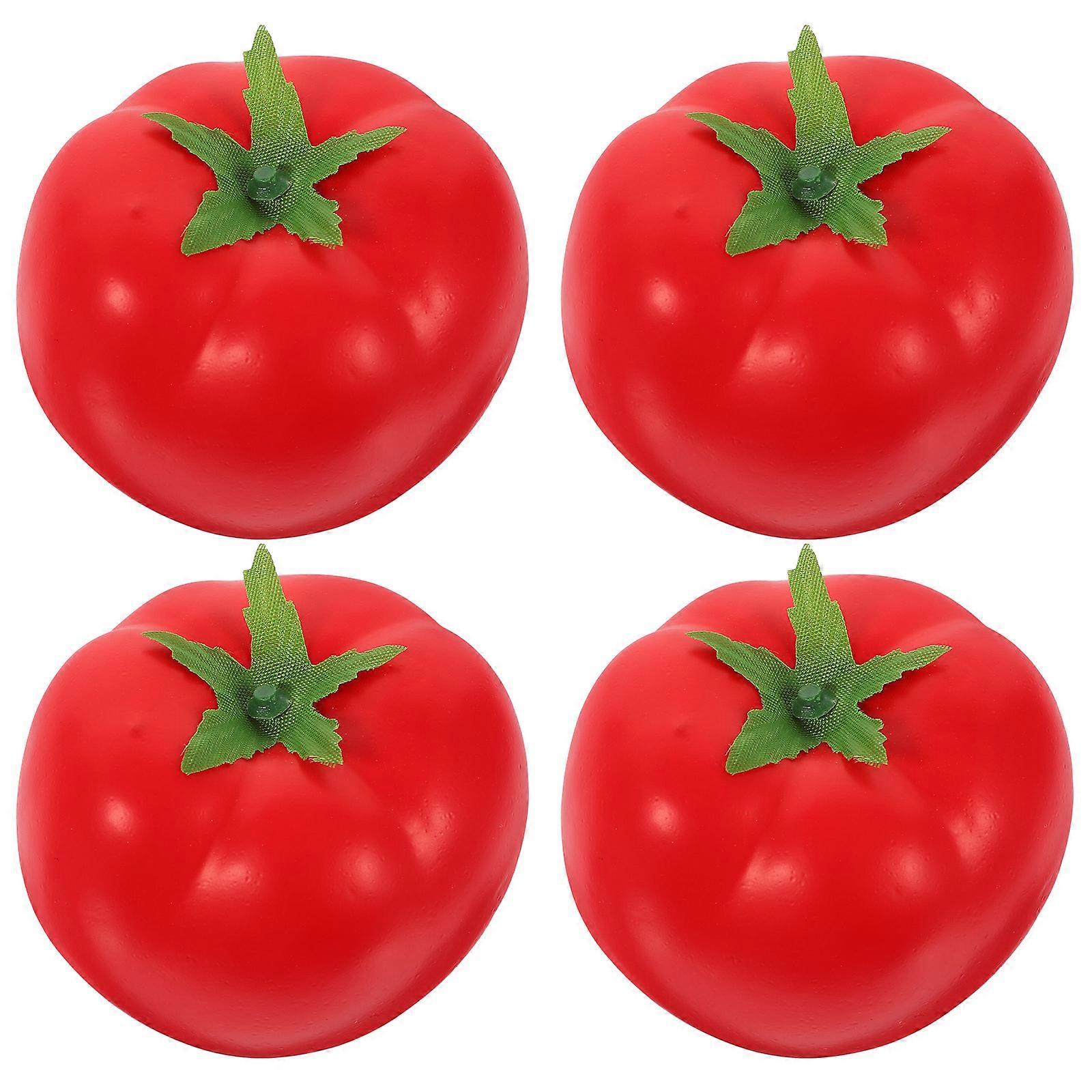 Artificial Tomato Foam Tomato Decorations for Table Use 12Pcs