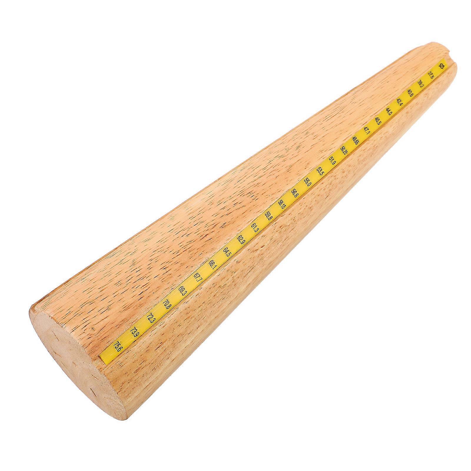 Wooden Bracelet Shaping Tool for Jewelry Making with 2Pcs Bangle Mandrel