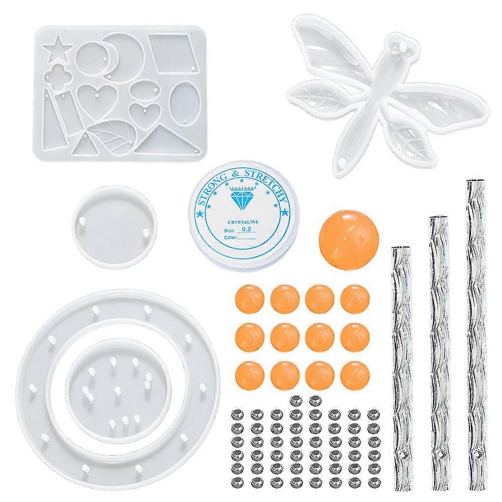 Windchime Resin Mold Wind Bell Silicone Epoxy Casting Mould for Beginners