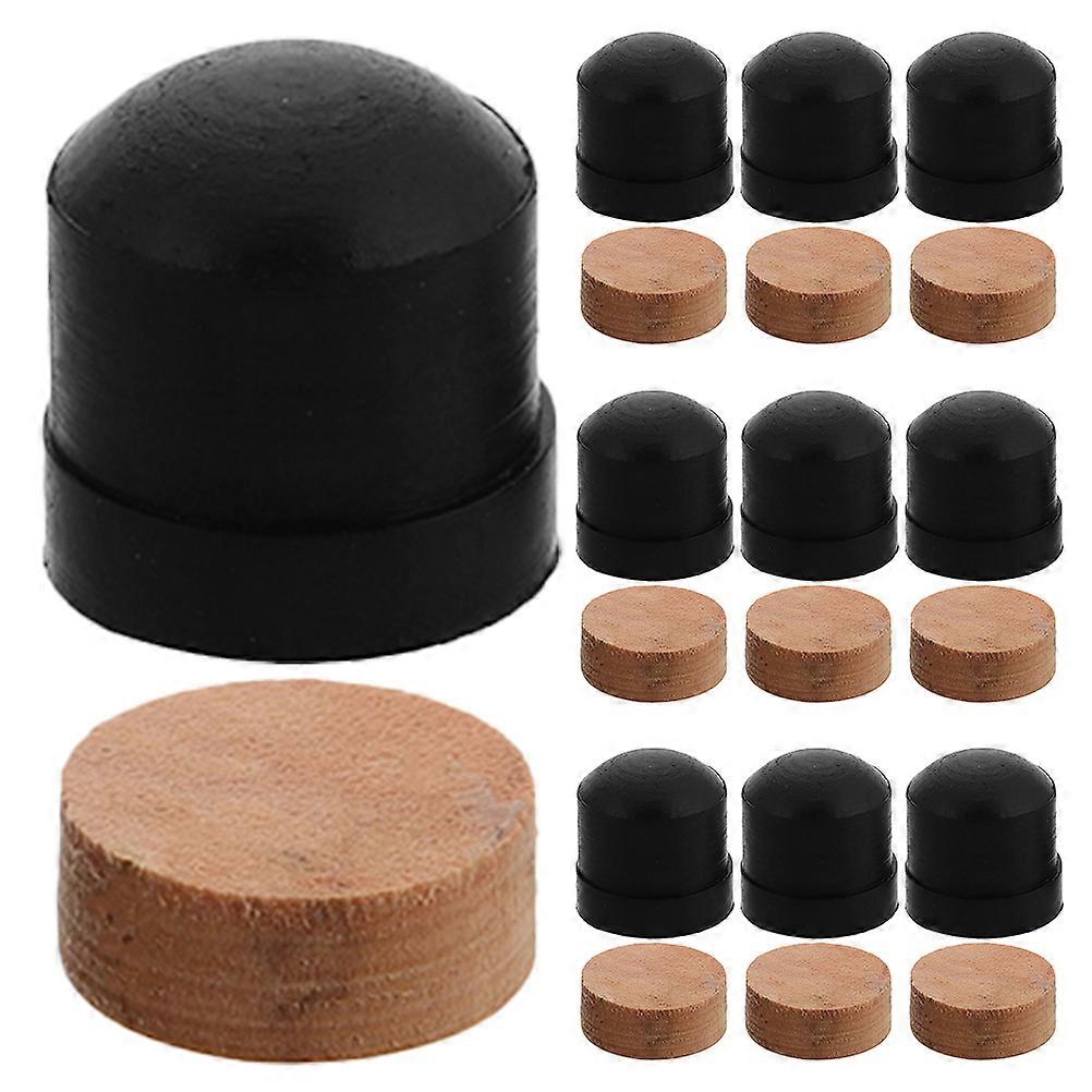 Trumpet Valve Cork Pad for Instrument Parts Repair 20Sets Assorted Color