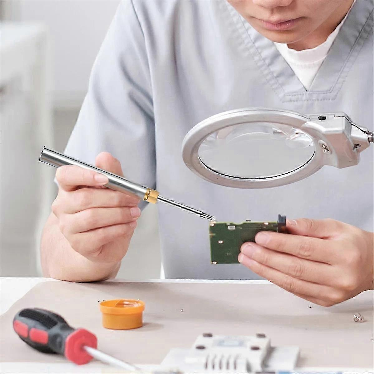 Soldering Iron Tip E10 Interface - B Type Welding Tips and Sponge Pack