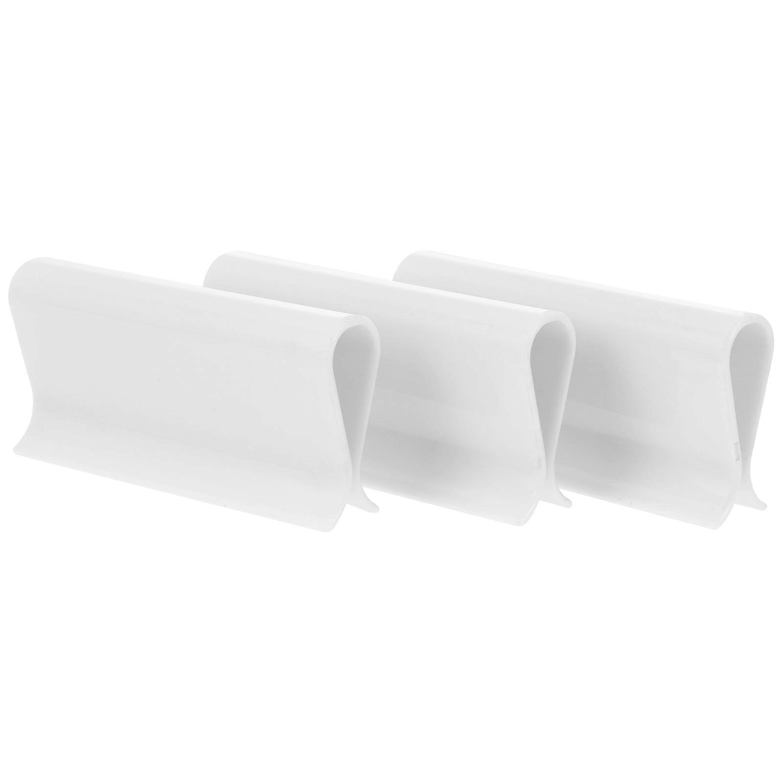 Plastic Roller Blind Fixing Clips Fixed Curtain Clips for Curtain Use 3Pcs