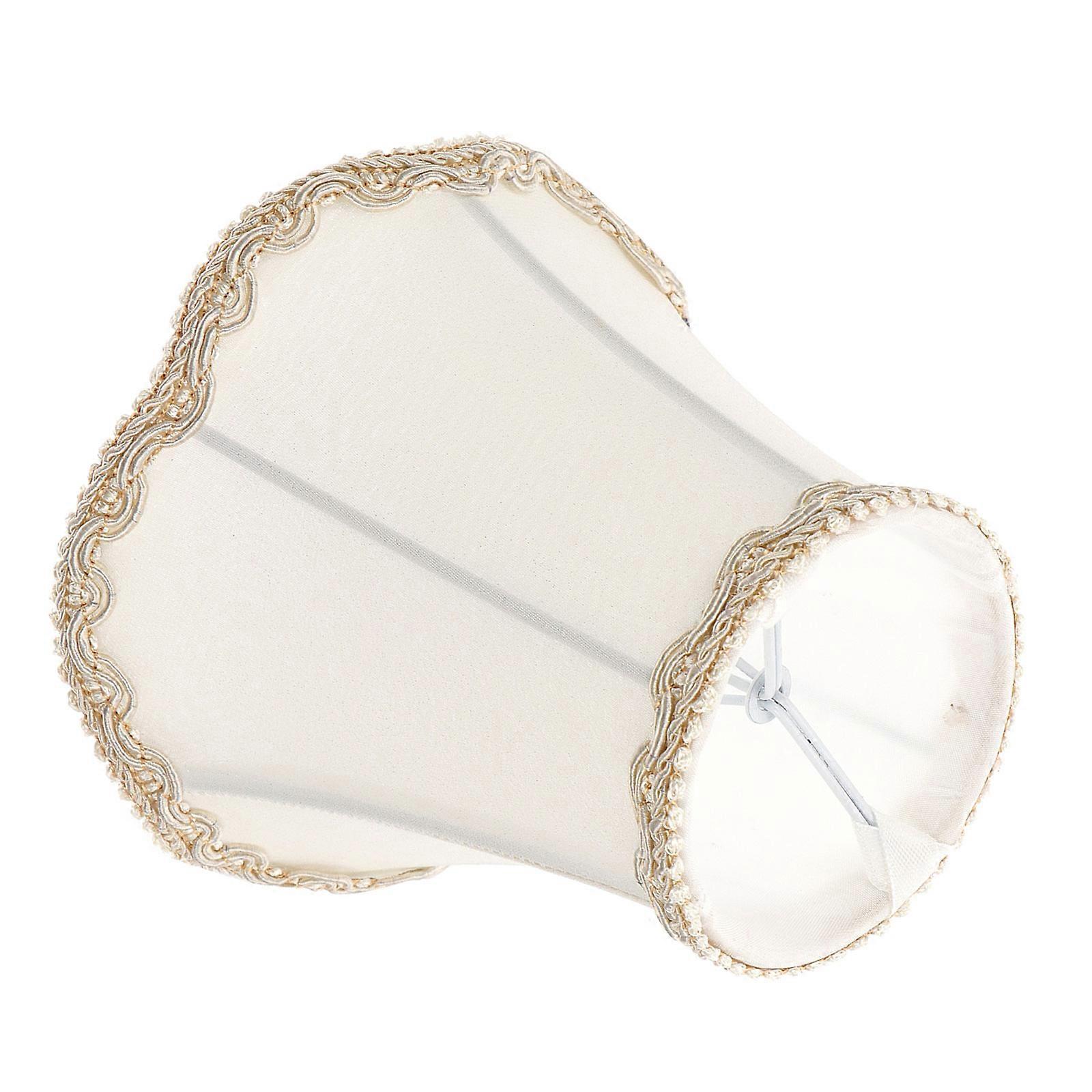 Cloth Lampshade Table Lamp Shade for Lamp Use 1Pcs White Fabric Cover