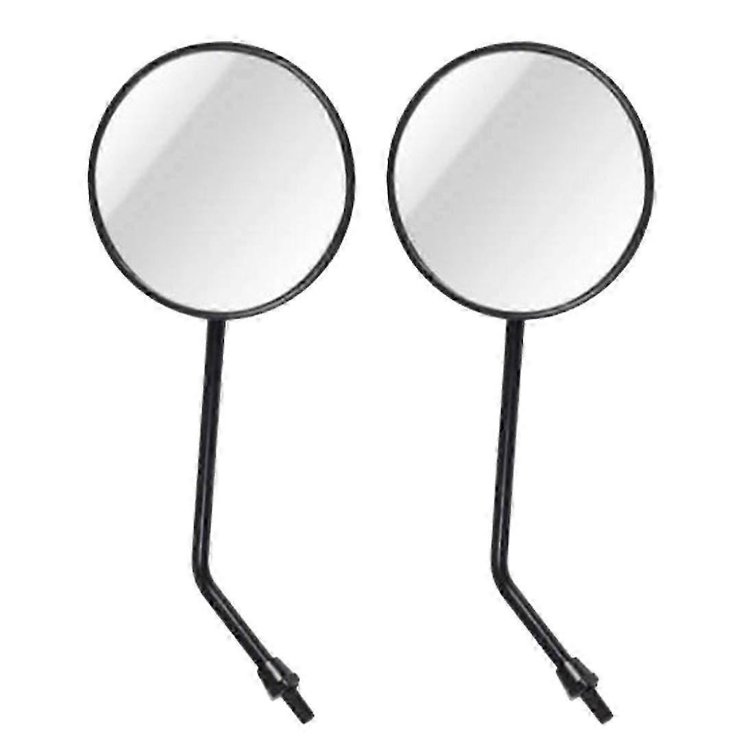 2 PCS Motorcycle Universal ABS Shell Metal Holder Rear VIew Mirror for JH70 JC70 CG125 2025