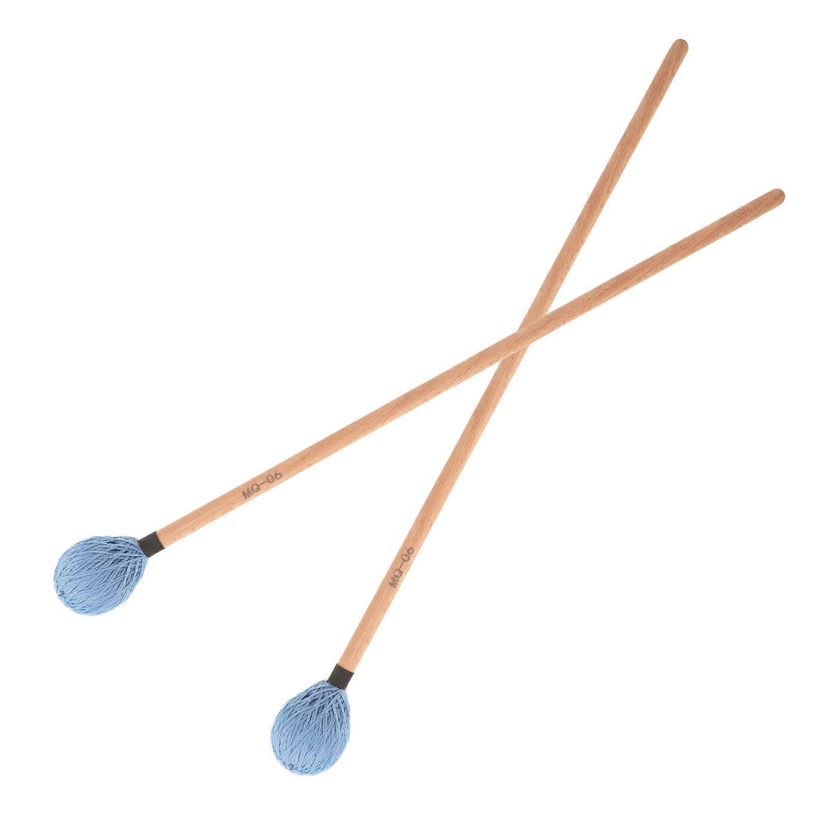 Drum Sticks Wooden Mallets for Musical Drum Use 3Pairs Percussion Tools