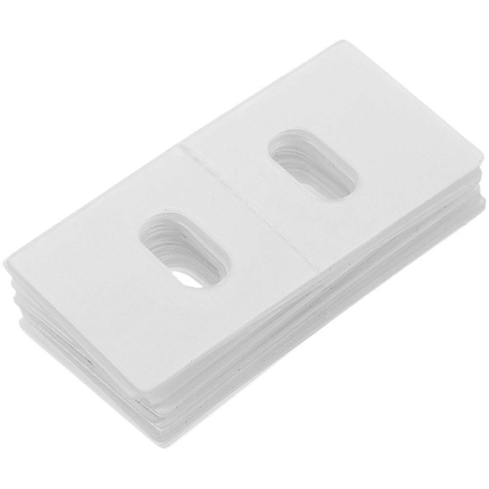 Vertical Blind Repair Tabs for Practical Blind Maintenance 40Pcs Pet White