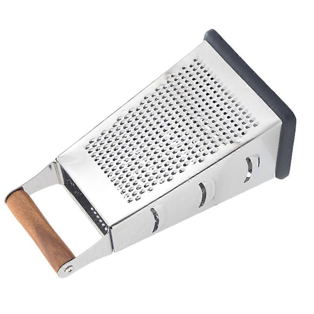 Handheld Vegetable Grating Tool for Kitchen with Wooden Handle 2Pcs