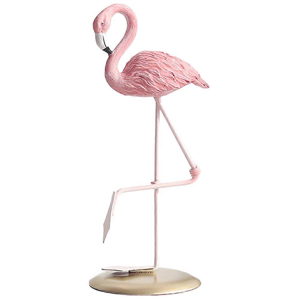 Flamingo Sculpture Resin Flamingo Figurine for Home Use 4Pcs