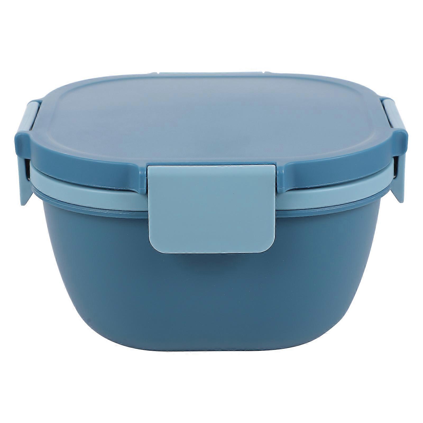 Bento Containers Plastic Lunch Box for School -Keeping 1Pack