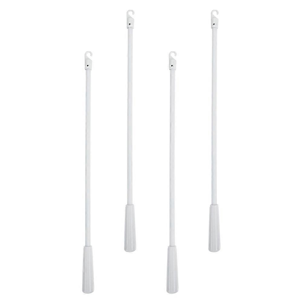 White Vertical Blinds Replacement Rod for Home Use 8Pcs Set