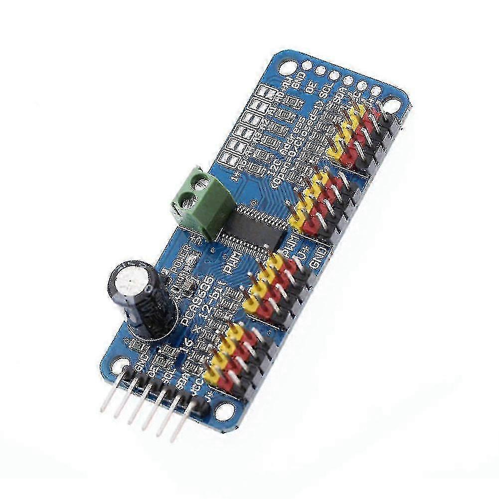 Pca9685 16-channel Pwm/servo Driver Iic Interface Compatible with Arduino Shield Module YVL