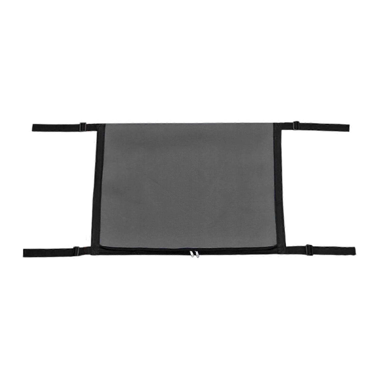 Car Ceiling Cargo Net Pocket Pouch Zipper Lightweight Auto Overhead Mesh
