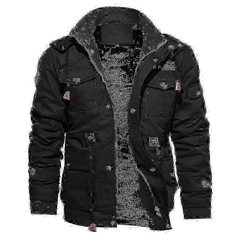 Winter coat for men with heating and thickened design