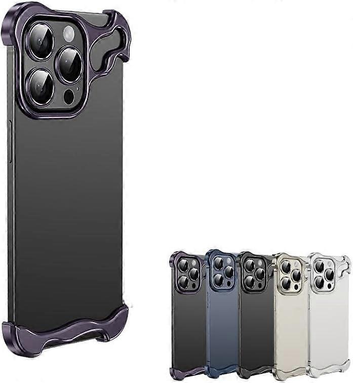 Alloy Armor for compatible with iPhone Case, Alloy Armor Premium Case, Alloyarmor Zinc Alloy Phone Case for compatible with iPhone 13 14 15 Pro Max