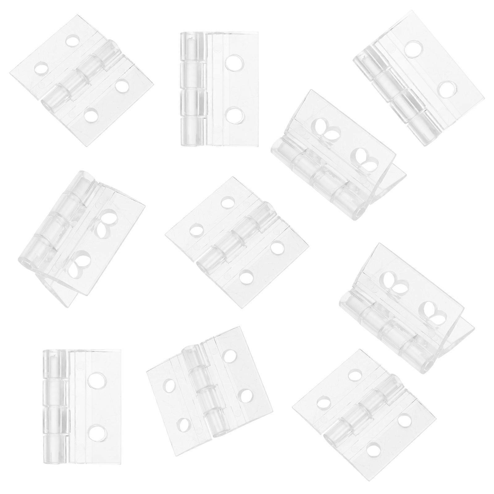 Connecting Hinge Acrylic Jewelry Box Hinge for DIY Use 20Pcs