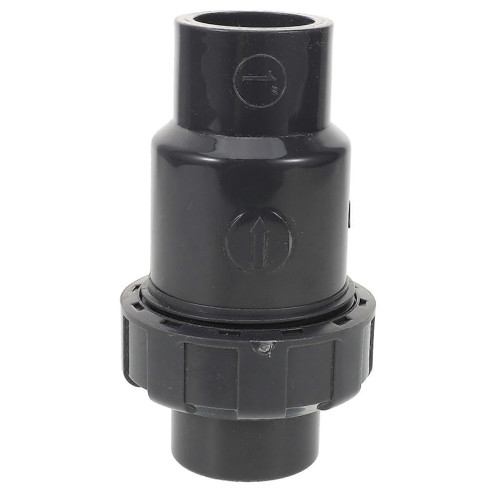 Pipeline One-Way Check Valve 4Pcs For Outdoor Piping Systems Backflow Prevention Compact Design