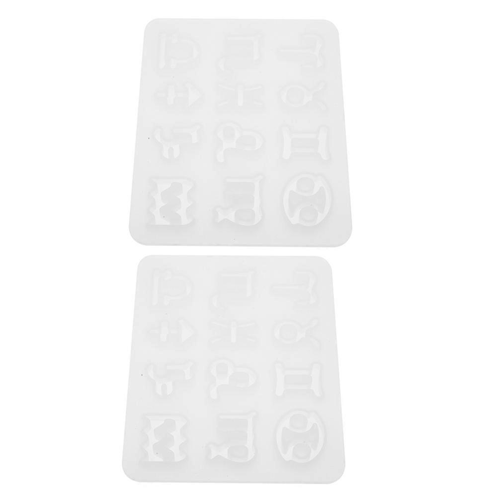 8 Pcs Rectangular Keychain Mold Silicone Crafting Supplies for DIY Enthusiasts and Crafters Easy to Clean