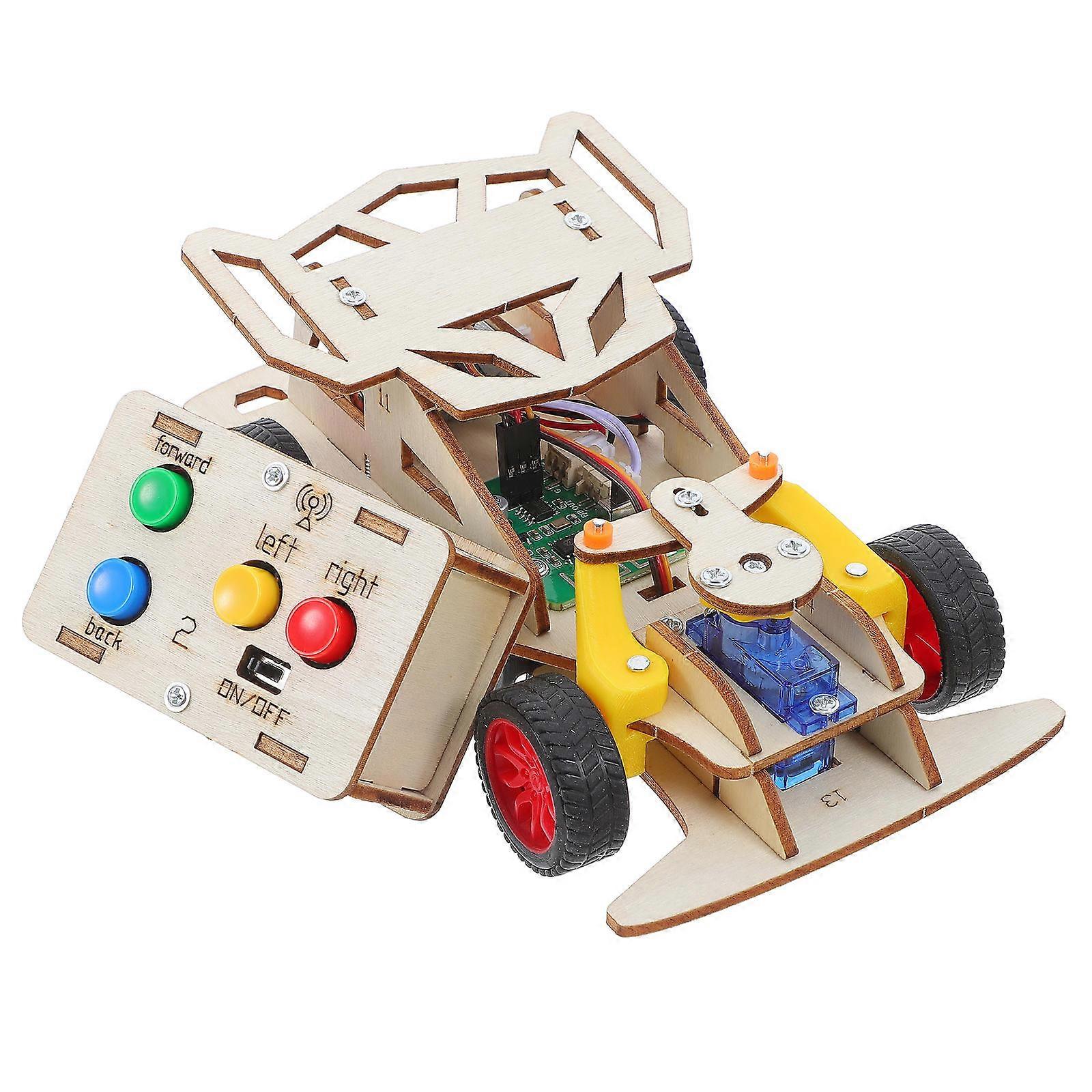 Engineer Car Building Set Stem Remote Control Model Car Kit for Kids 5Pcs