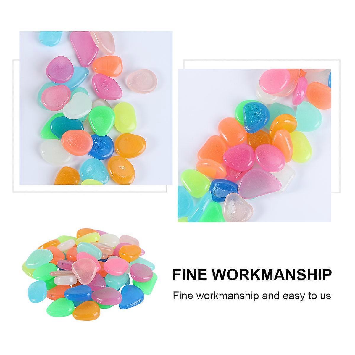 Aquarium Luminous Stone for Decoration Mixed Color