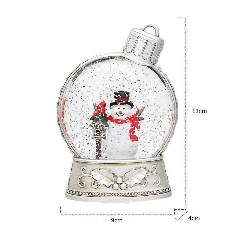 Multipurpose Christmas Wind Light Cute Snowman Colorful Pattern Decoration for
