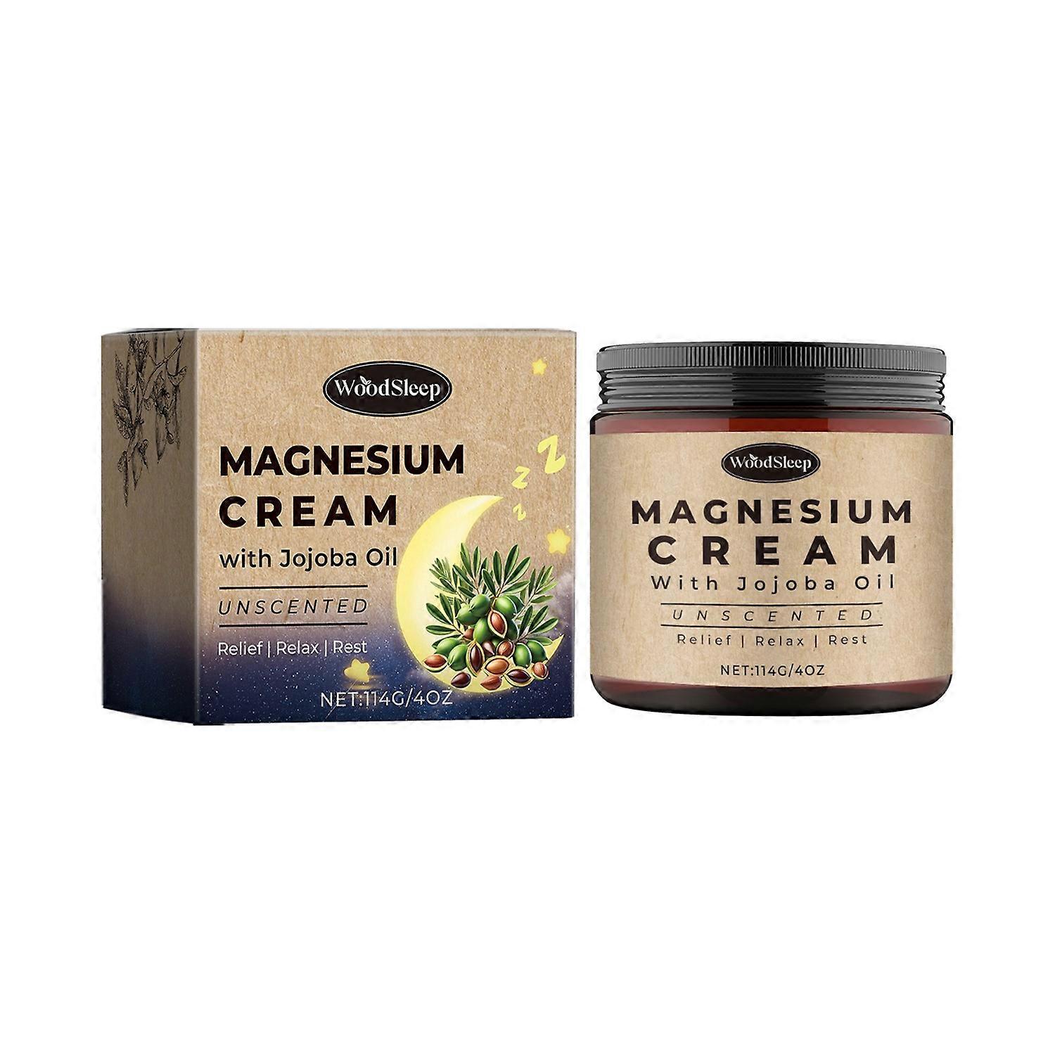 Slaap Magnesium Crème Zachte, voedende lichaamsverzorging Slaap Lichaamsverzorging Slaap Magnesium Crème