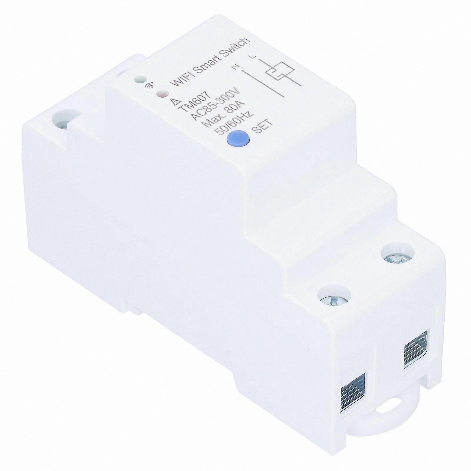 Smart WiFi Timer Switch, 80A AC85-300V Remote Control for Home Automation Devices