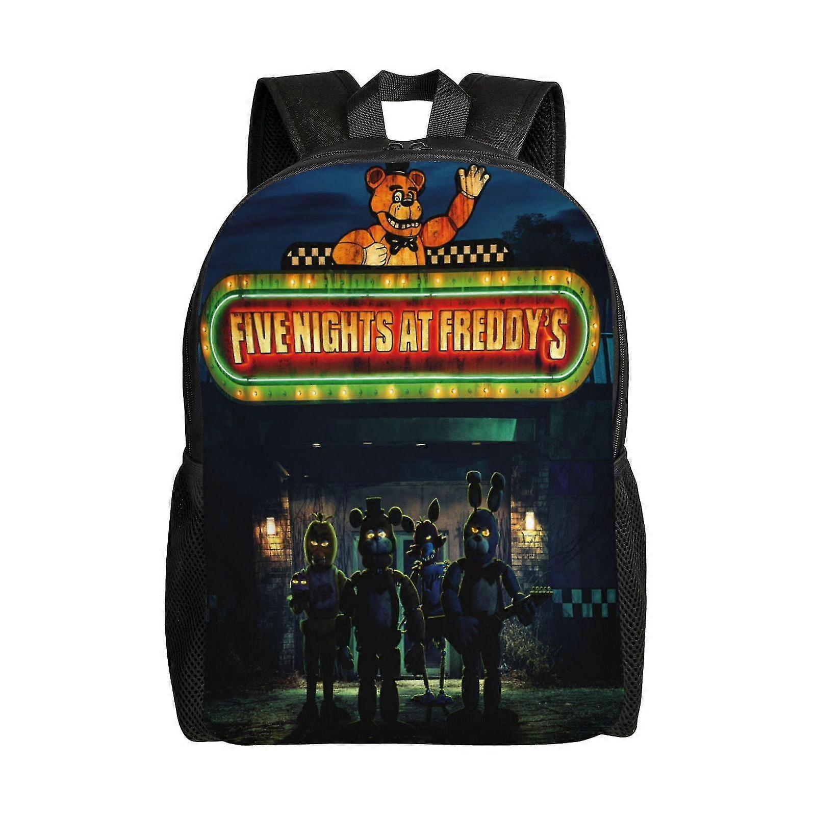 Five Nights At Freddy's Barnryggsäck Skolväskor Bokväskor Resväska För Pojkar Flickor Tonåring 25-26