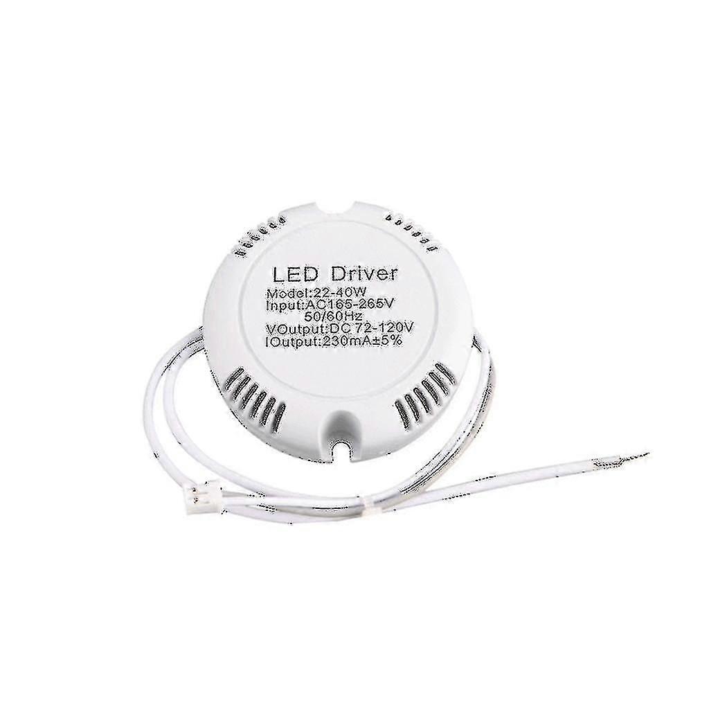 Circular Led Power Supply Driver Transformer Ac180-260v Led Driver For Lamp 25-26