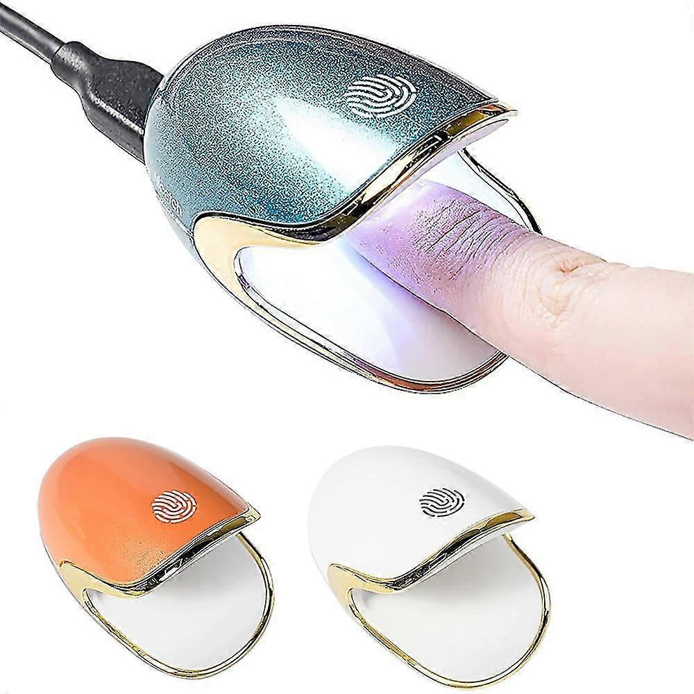 Portable Mini Led Lamp Nail Dryer 6w 3 Leds Uv Ice Lamp For Drying Gel Polish Manicure Tools