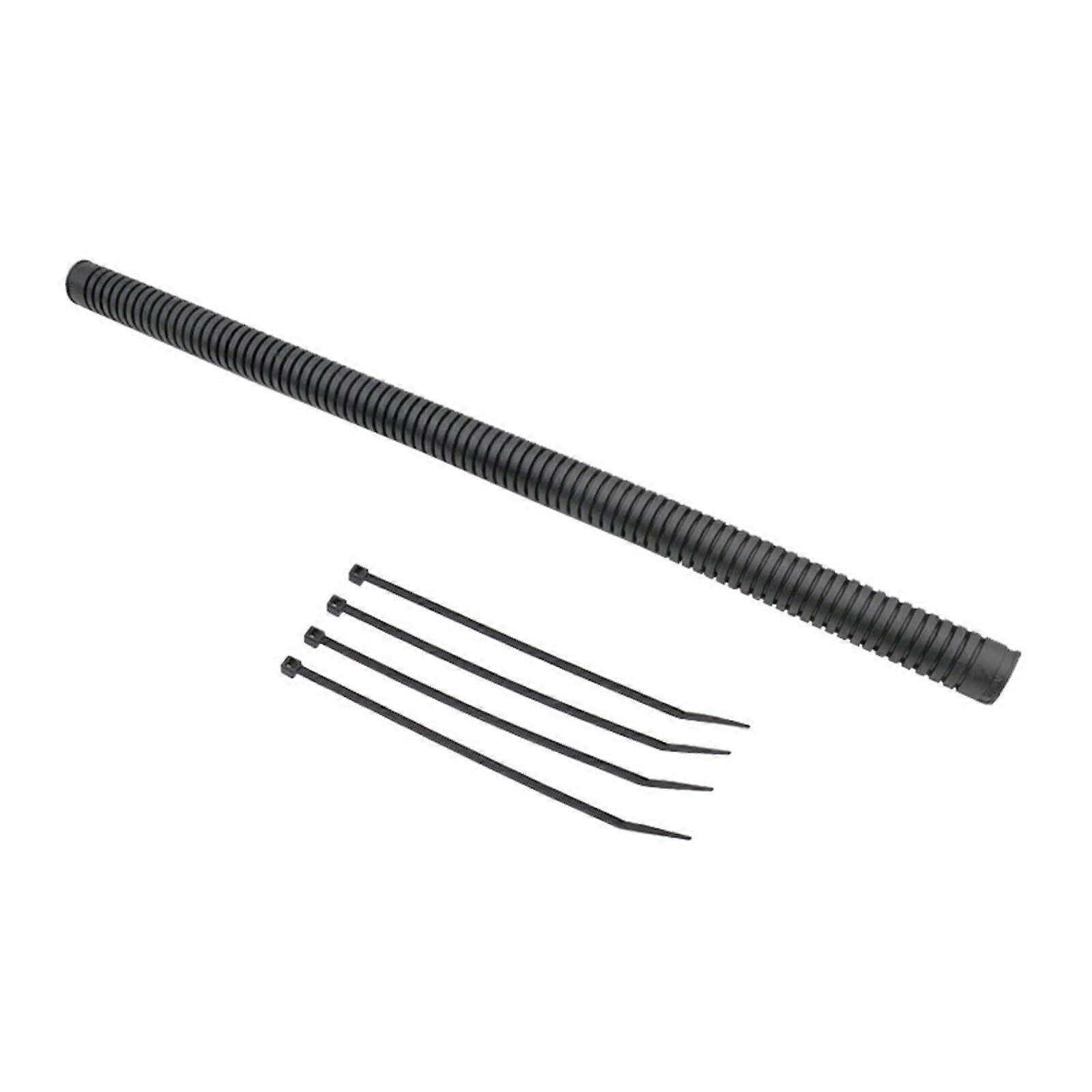 Rubber Airways Hose Diving Corrugated Inflatable Inflation Hose For Underwater Activity Diameter 1.9 Cm Length 50.8 Cm