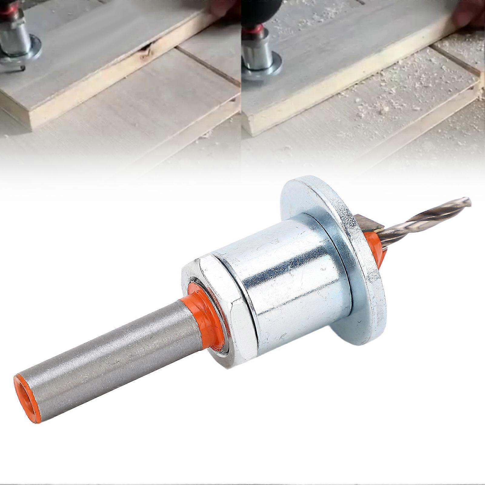 Countersink Bit Set Adjustable Depth Wood Counterbore Drill Bit for Flat and Plug Screws 8x10x2.8 