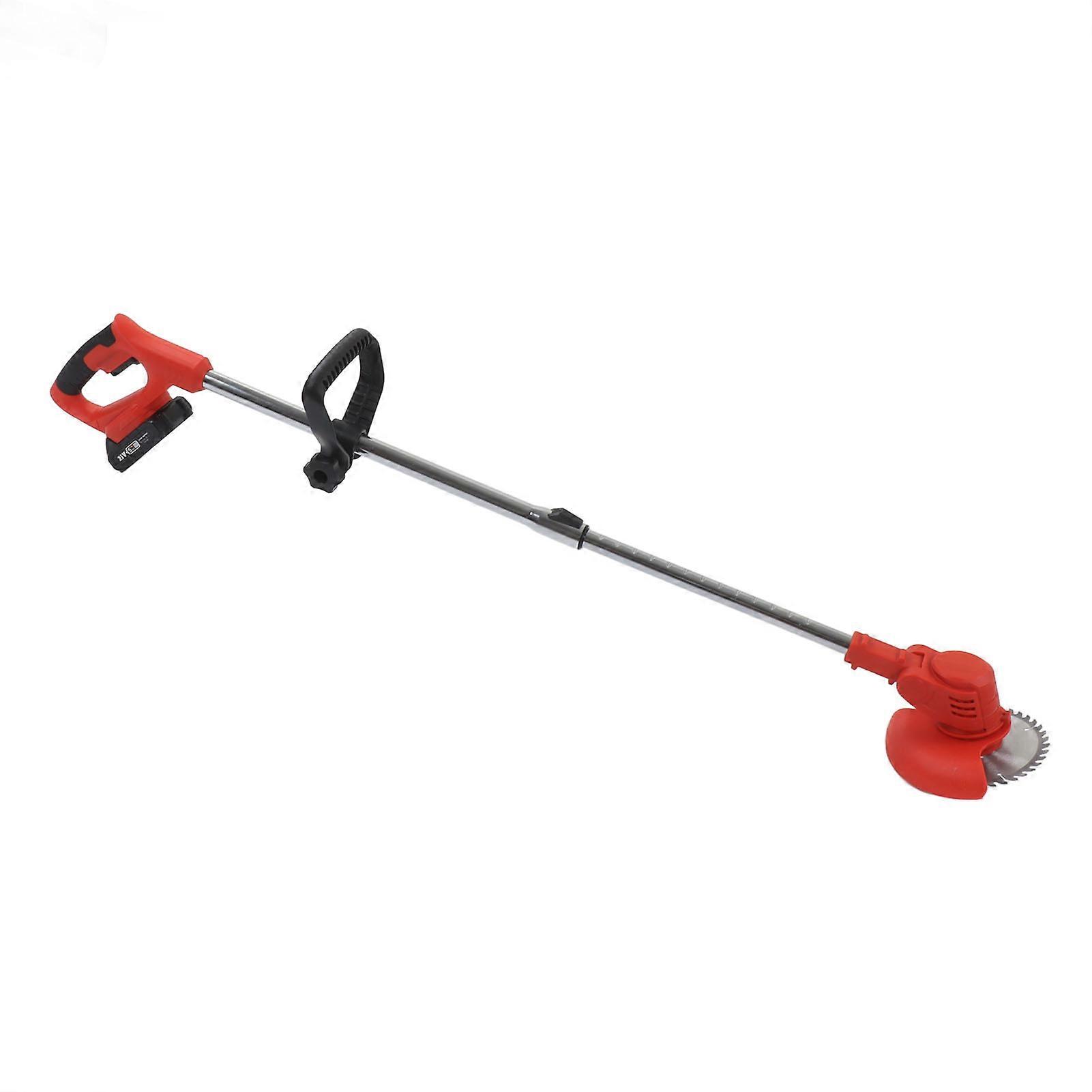 Cordless Weed Wacker Grass Trimmer 1500mAh Battery Powered Lawn Edger Cordless String Trimmer Tool  100‑240V