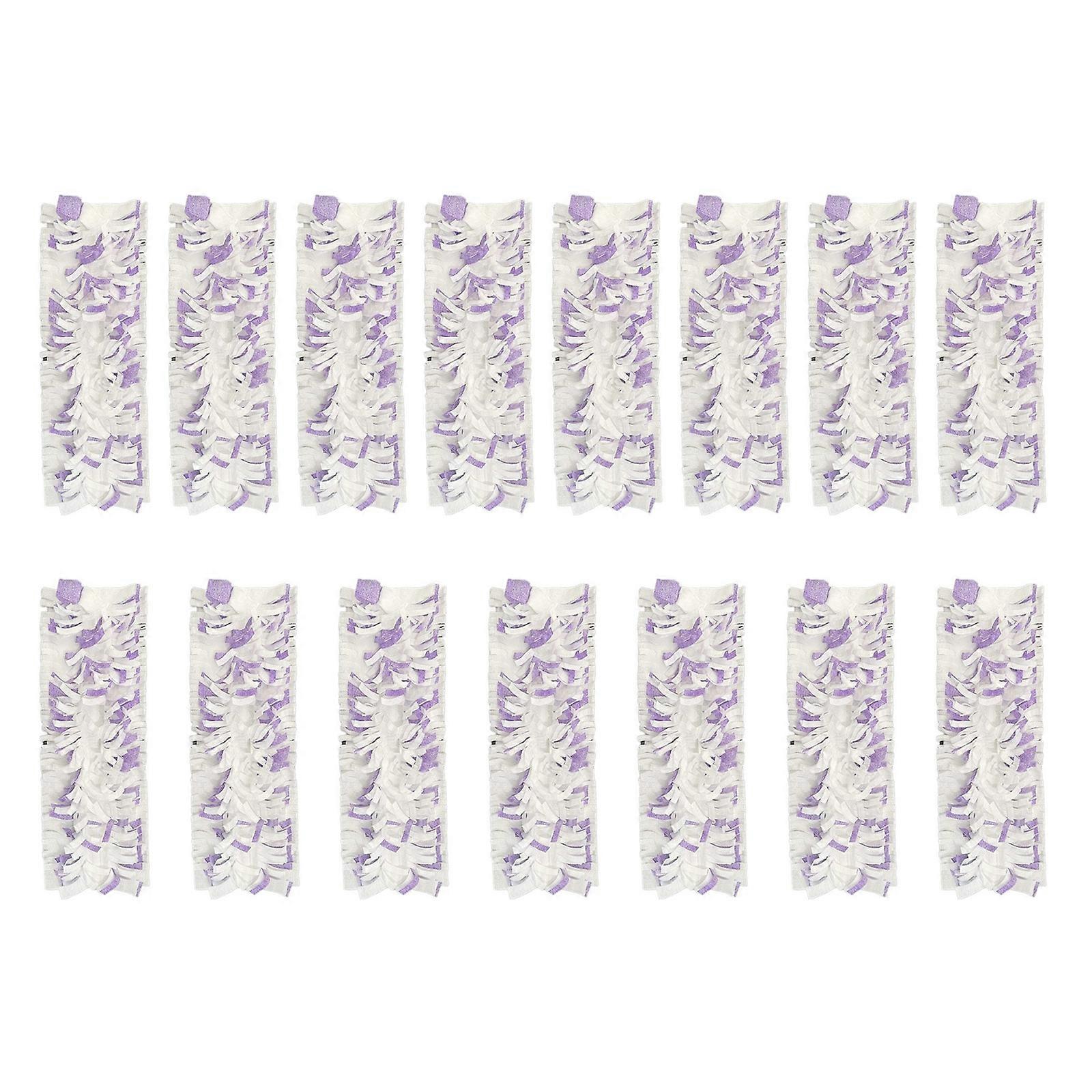 10/15pcs Replacement Mop Pad for Power Mops Electric Mop Pad Refills with High Absorbent and Quick Drying Design  Purple