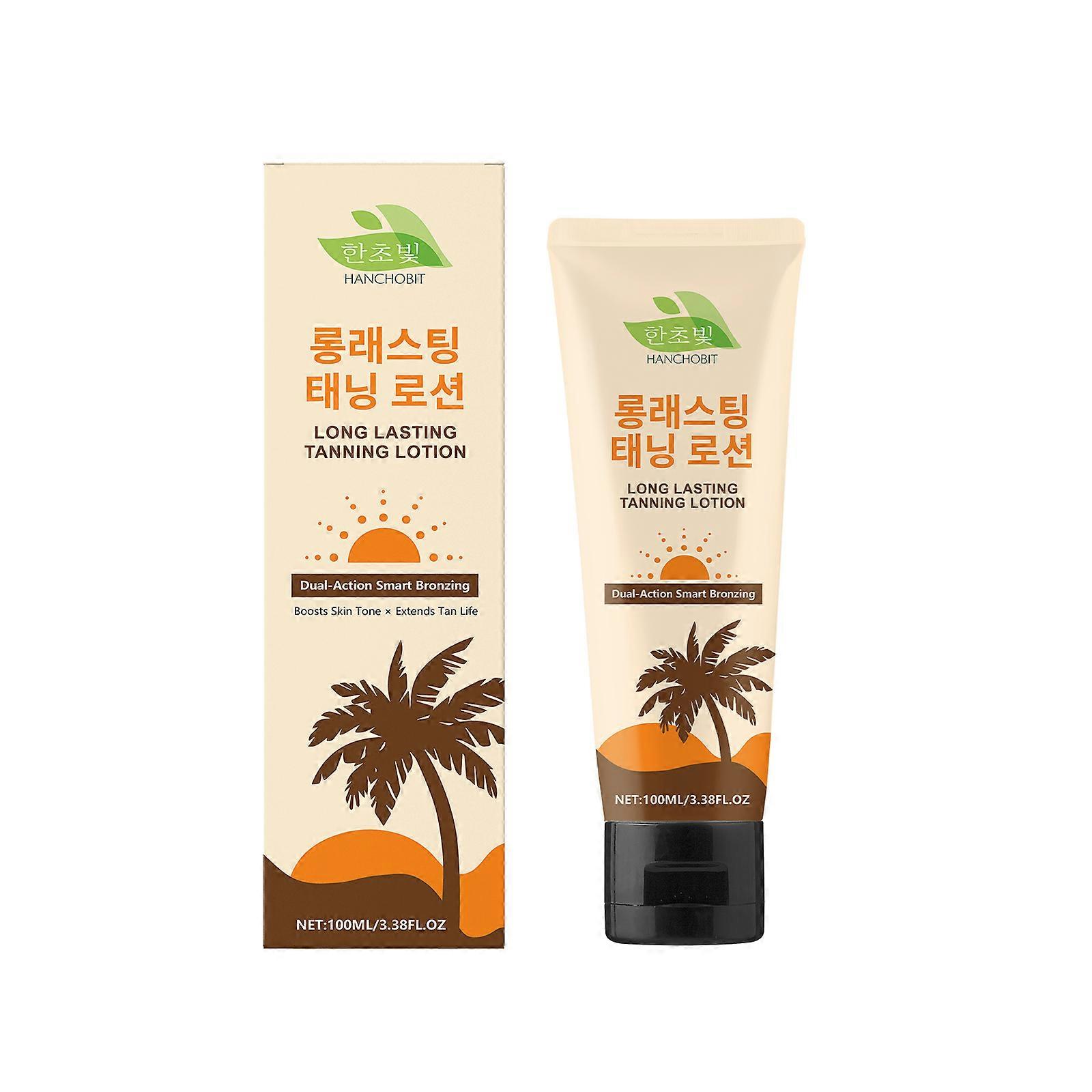 Hanchobit Long-Lasting Tanning Lotion Moisturizes Hydrates