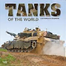 Tanks Of The World 2026 Square Flap Calendar Calendar Book