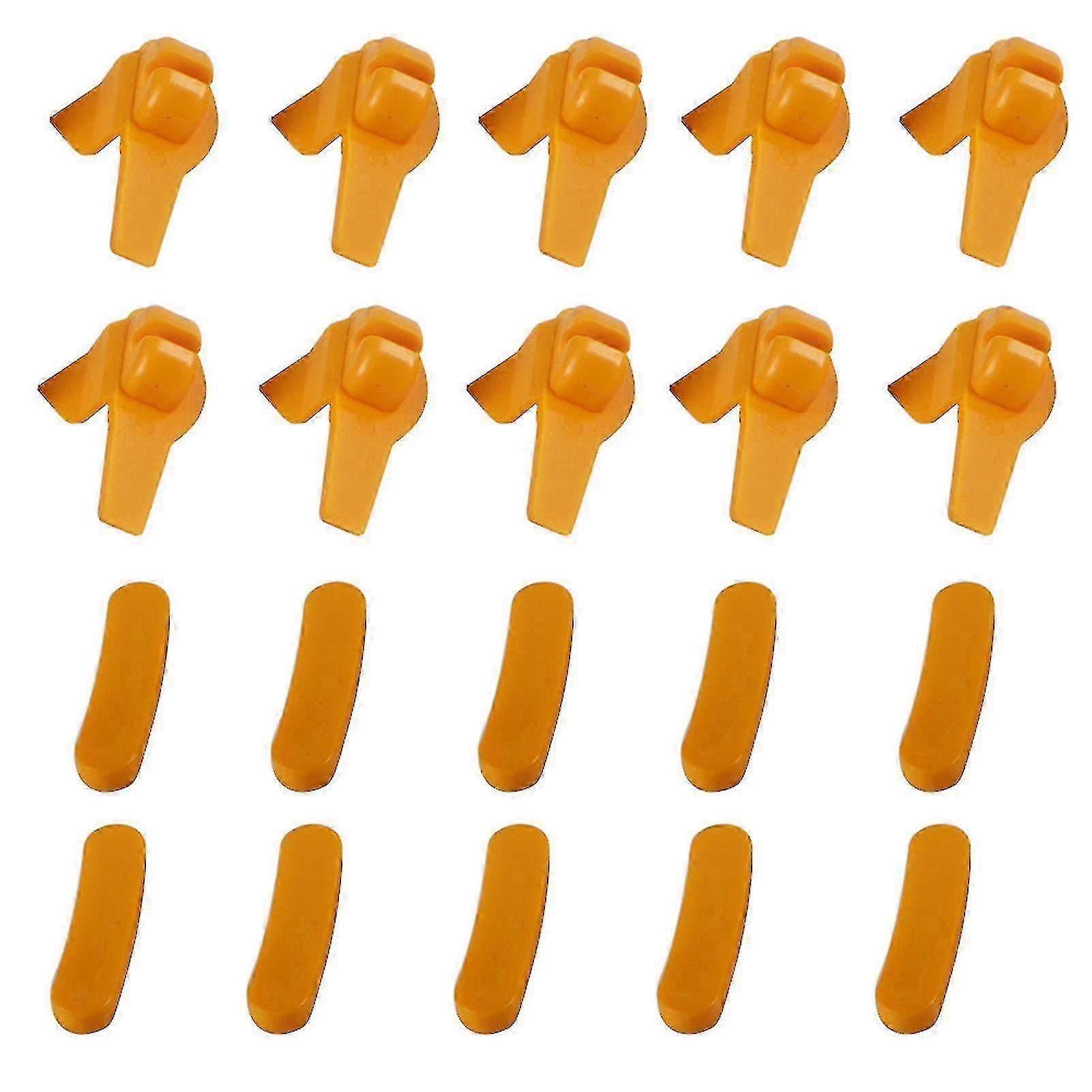 20pcs Tyre Changer Mount Demount Head Duck Insert Rim Protector