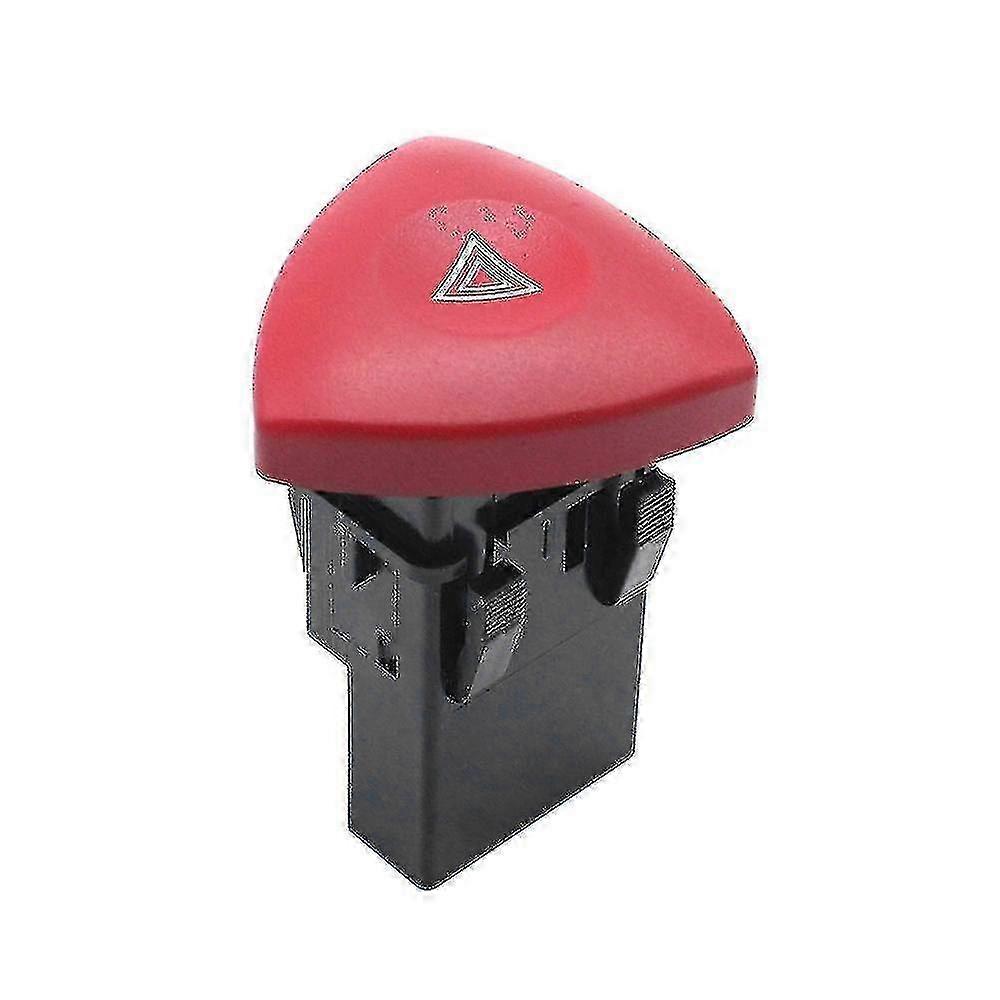 Red & Black Hazard Warning Switch Button Triangle Replacement For Renault Espace/laguna/trafic/vel Satis Vauxhall Vivaro/vivaro A  SZRH