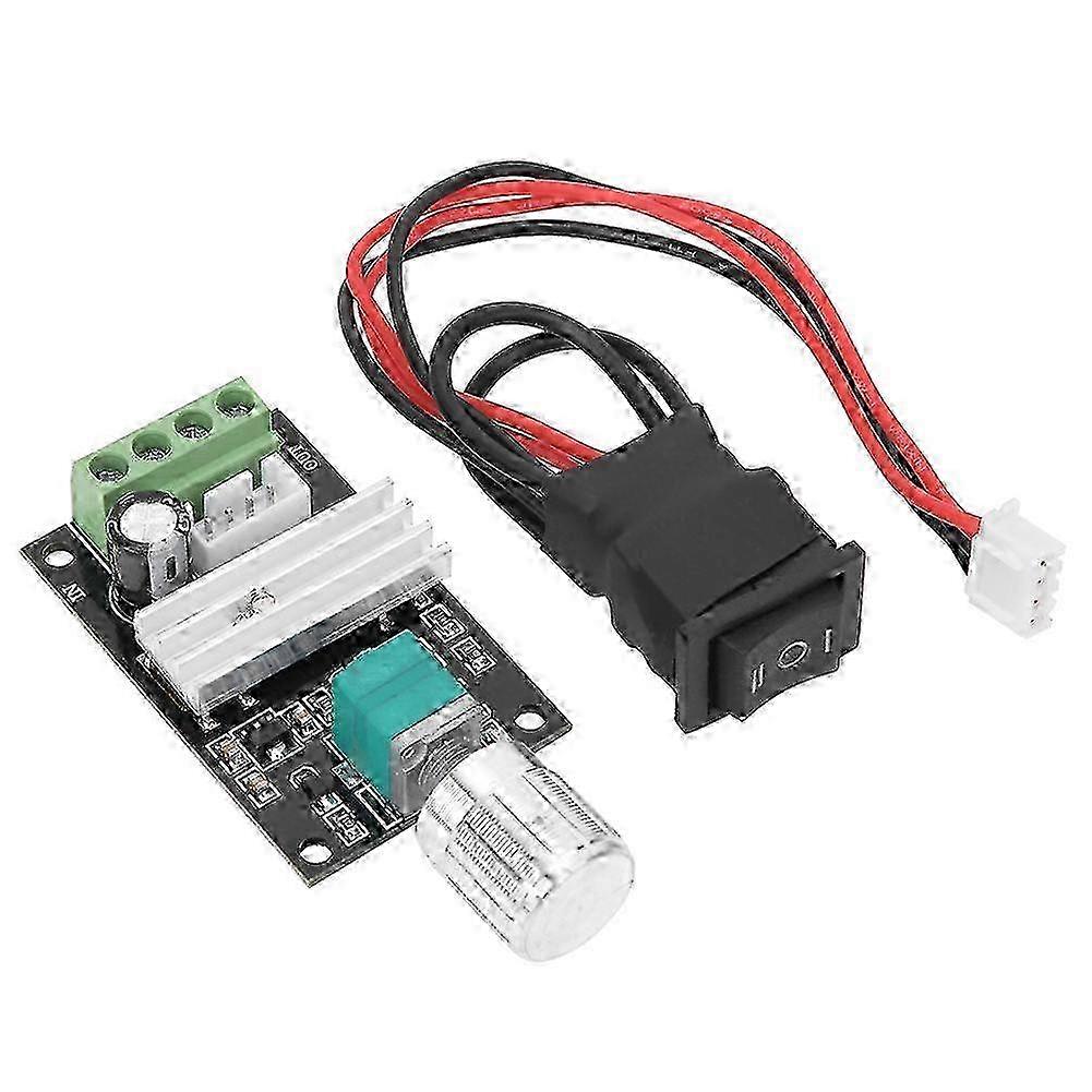 6-28V 3A PWM DC Motor Speed Controller Reversible Regulator with Switch