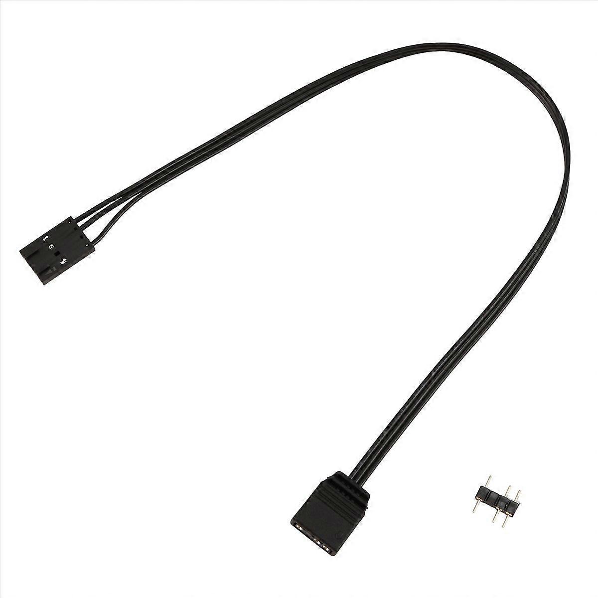 For Corsair 4PIN RGB to Standard ARGB 3-Pin 5V Adapter Connector RGB Cable 25cm