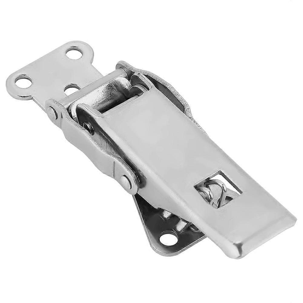Stainless Steel Hardware Cabinet Case Spring Loaded Latch Catch Toggle Hasp