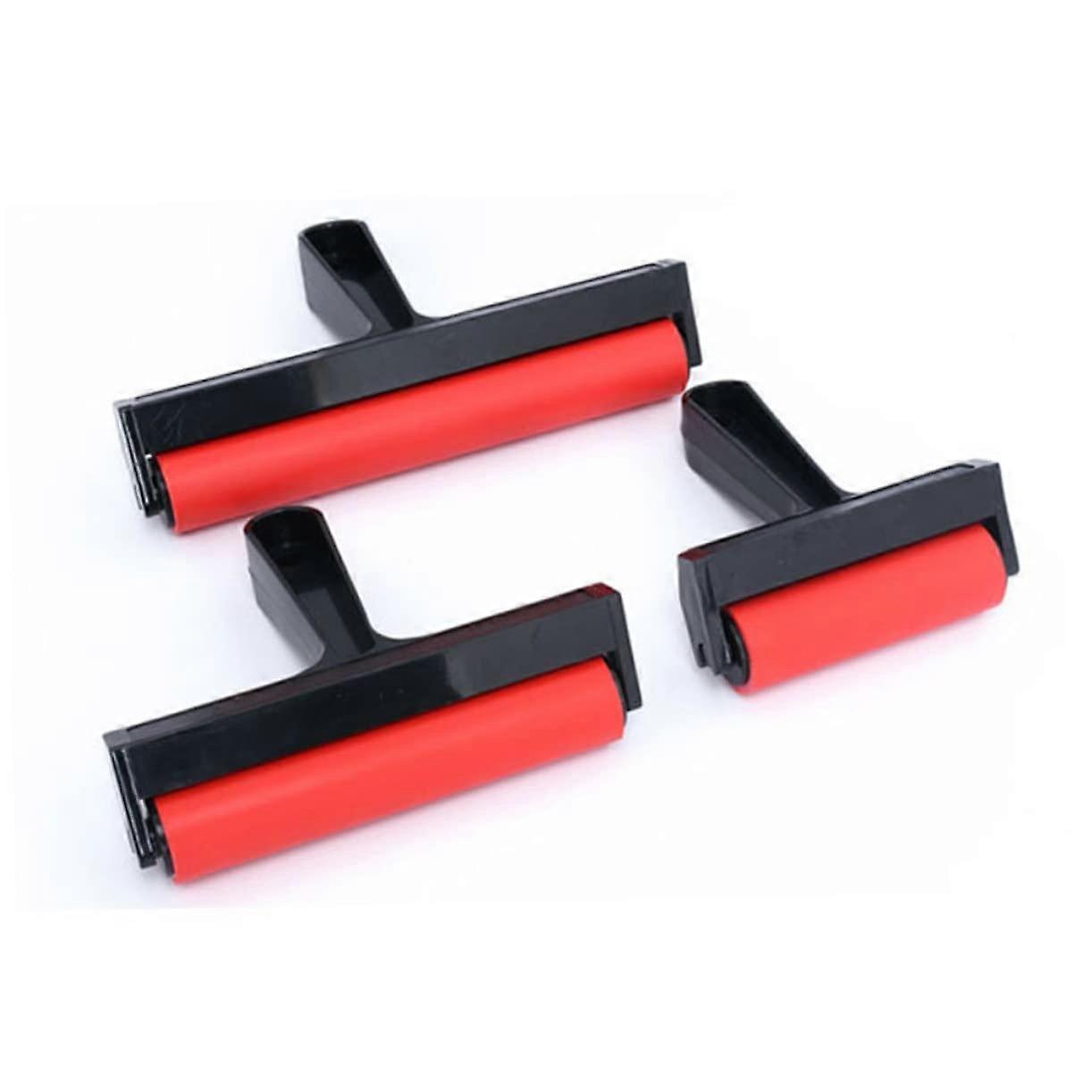 Painting Roller with Widen Handle for Glue Application, Ink Block Printing and Arts Crafts
