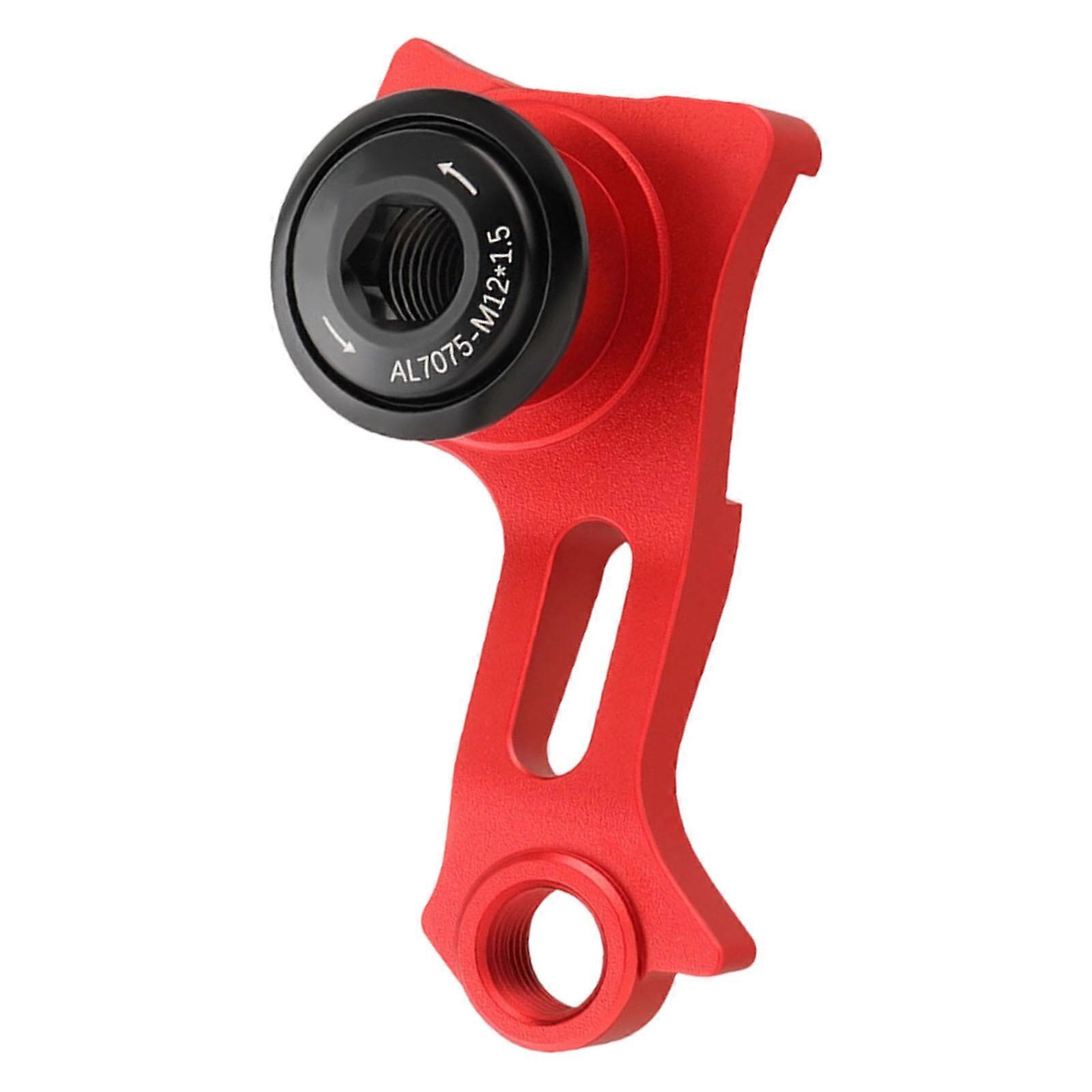 Frame Rears Gears Hanger Extension Adapters Light Weight Bicycles Tail Hook Extension Bikes Derailleurs Hanger Extenders  Red