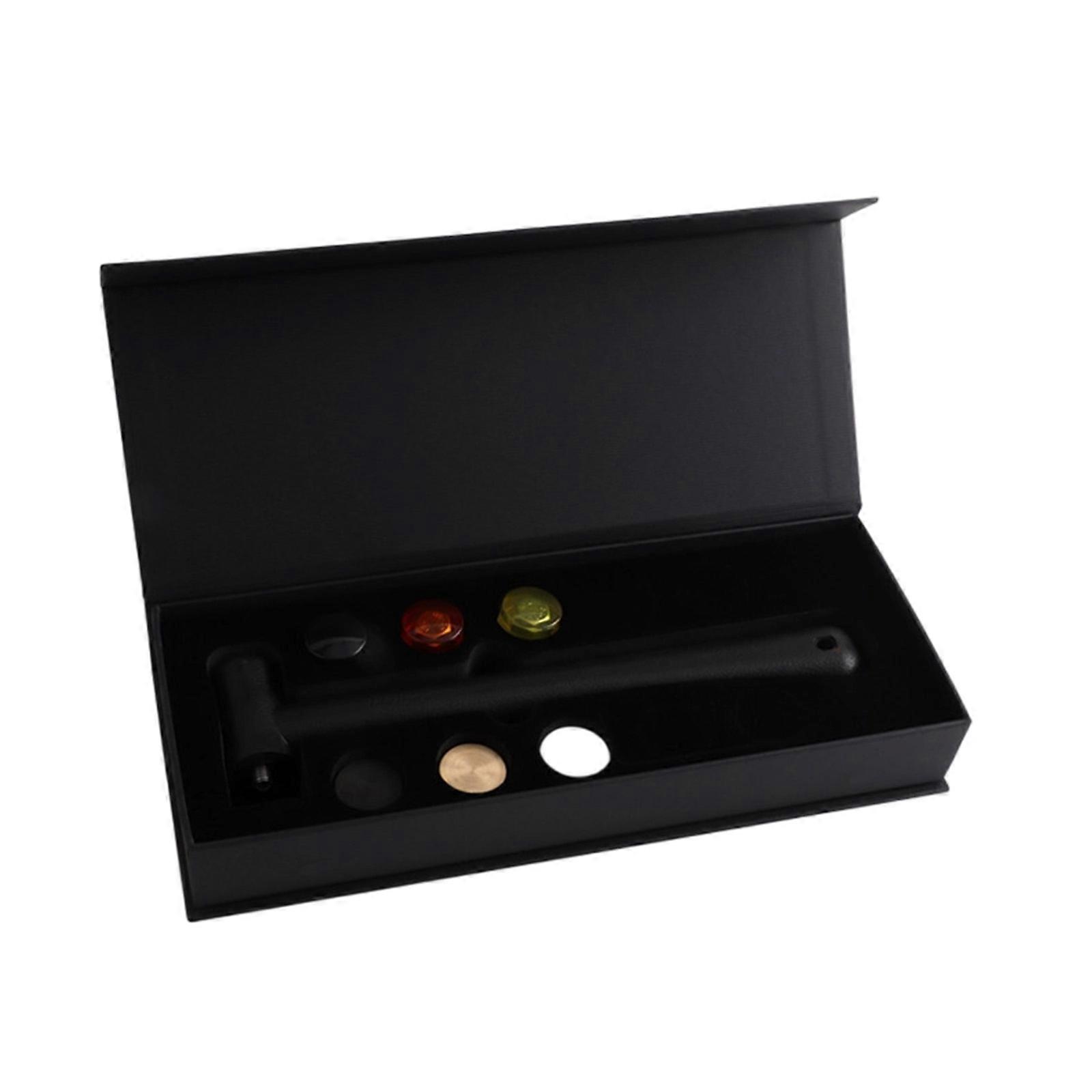 Practical Multi Functional Crafting Hammer Replaceable Heads For Precise Jewelry Making Wood Carving Tasks Multicolor