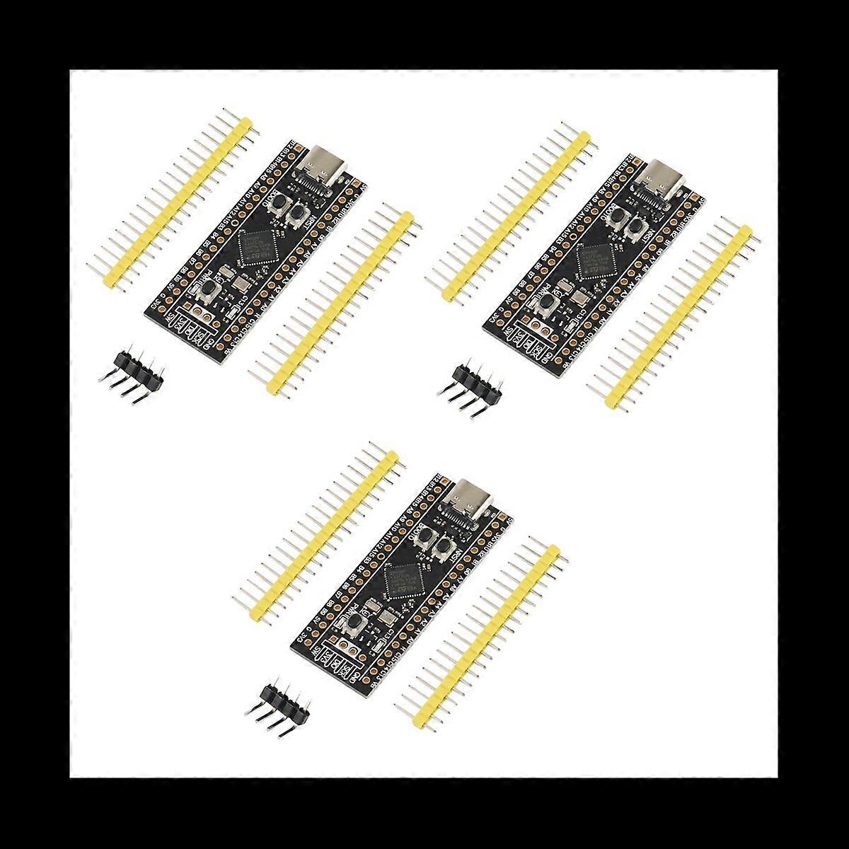 3X STM32F411 Development Board, STM32F411CEU6 STM32F4 Learning Board, Support for MicroPython/ Progr